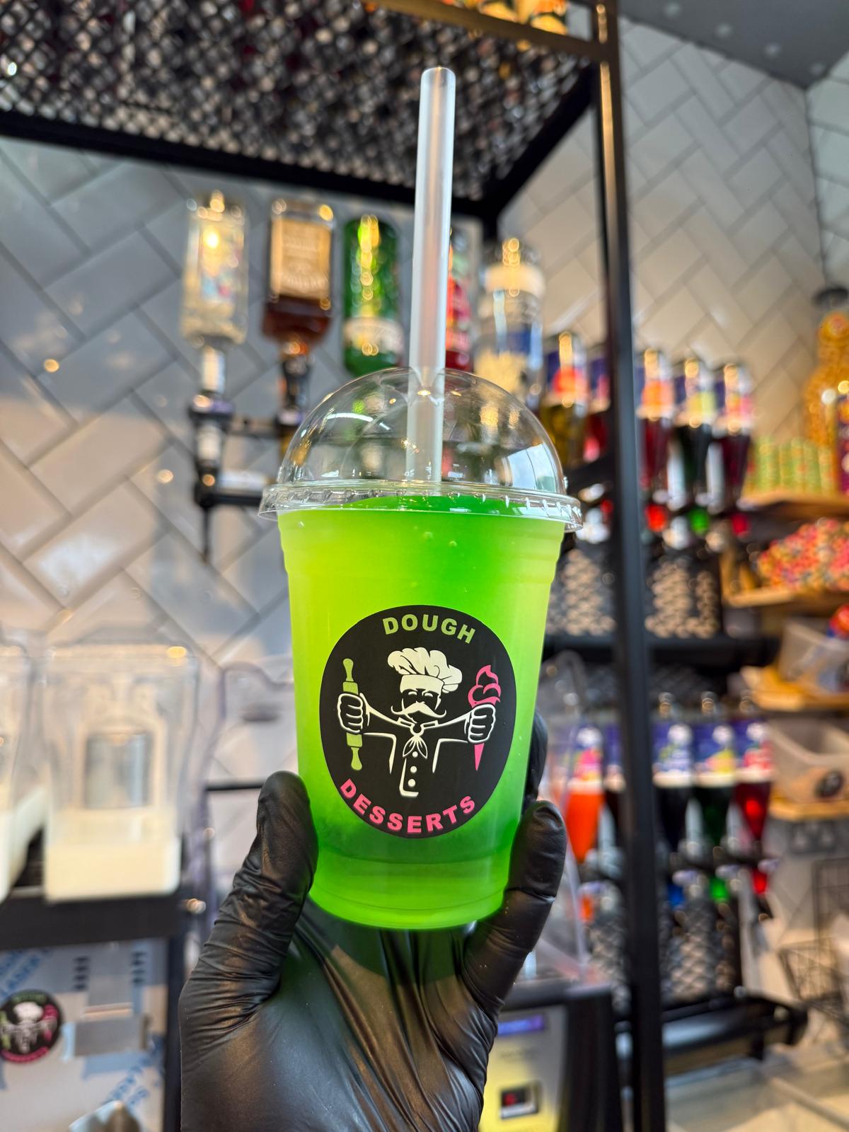 Green Dough & Desserts slush